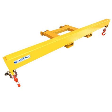 skid steer fork spreader|forklift mounted spreader beam.